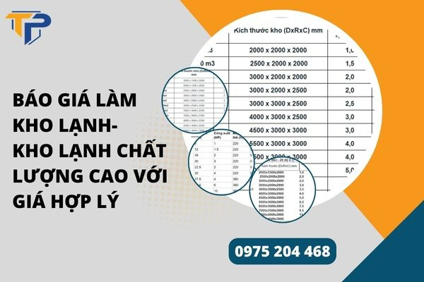 Báo giá làm kho lạnh